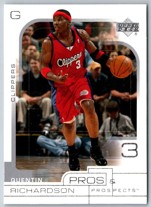 2001 Upper Deck Pros & Prospects Quentin Richardson #36