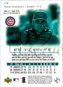 2001 UD Reserve Todd Hundley