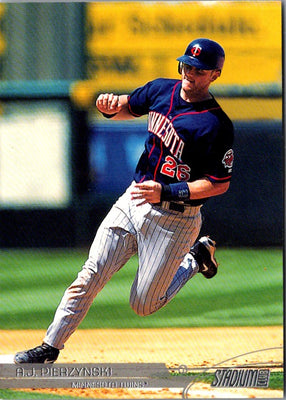 2003 Stadium Club A.J. Pierzynski #26