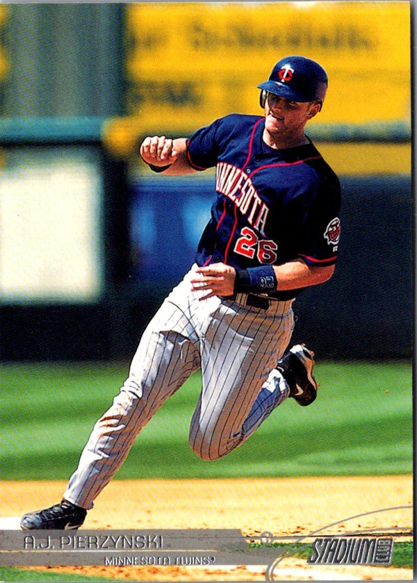 2003 Stadium Club A.J. Pierzynski #26