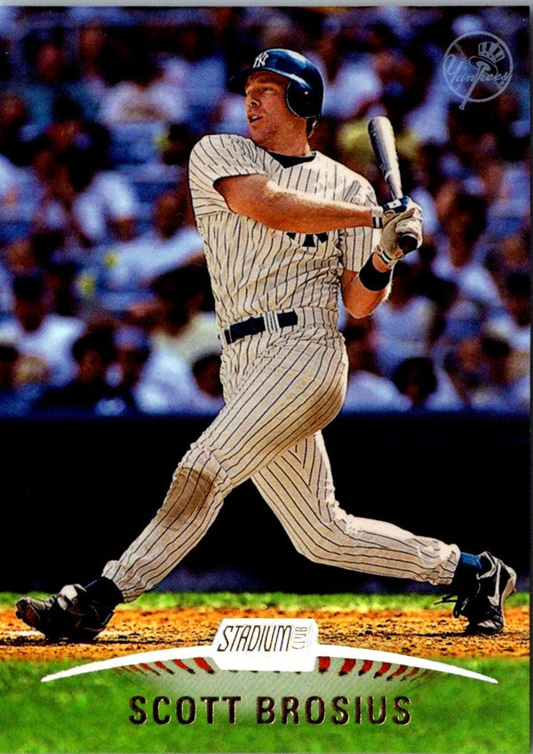 1999 Stadium Club Scott Brosius #106