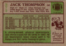 1984 Topps Jack Thompson