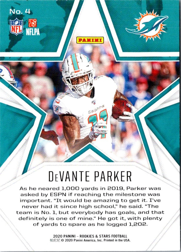 2020 Panini Rookies & Stars DeVante Parker