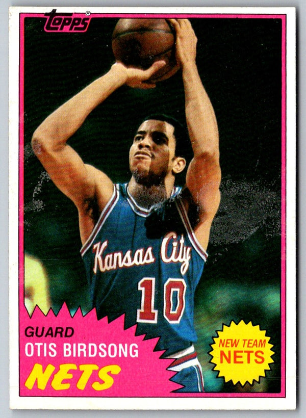 1981 Topps Otis Birdsong #17