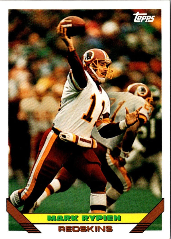 1993 Topps Mark Rypien #335