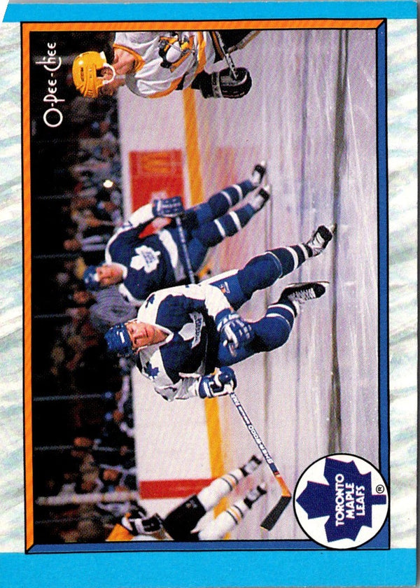 1989 O-Pee-Chee Toronto Maple Leafs #315