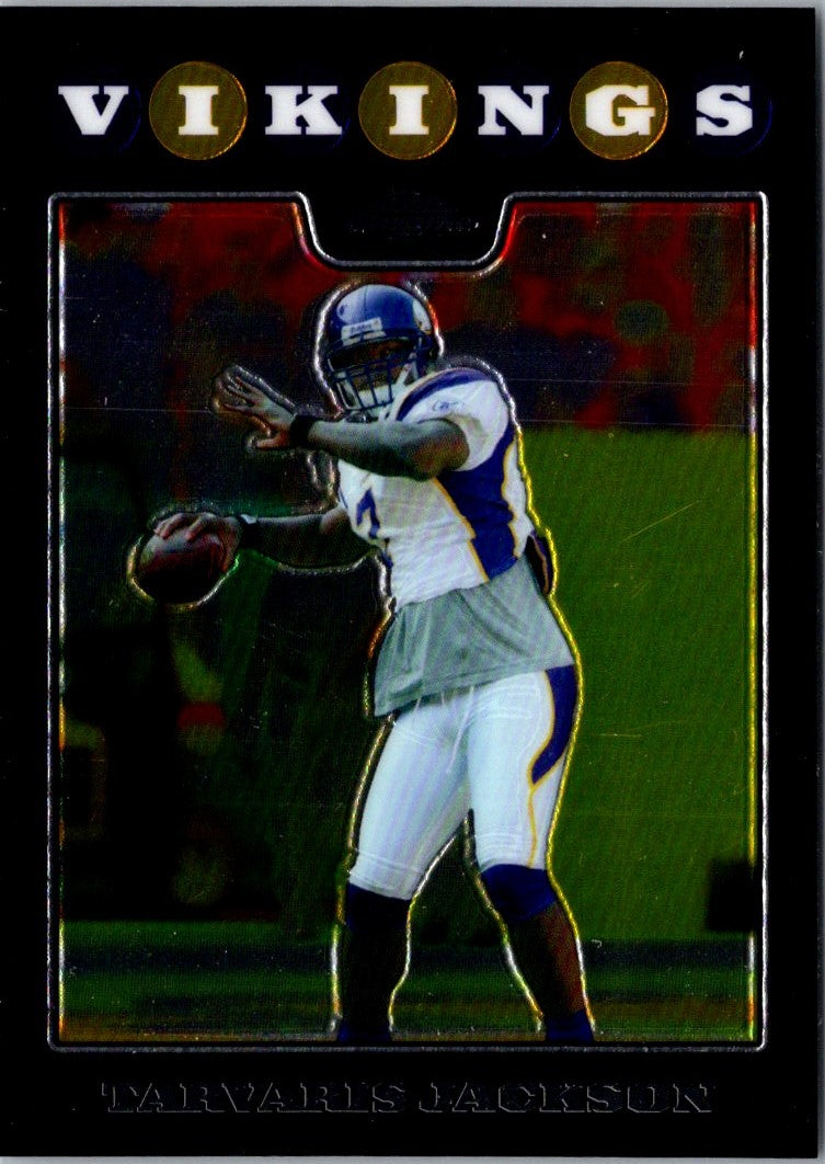 2008 Topps Chrome Tarvaris Jackson