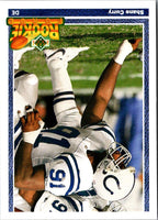 1991 Upper Deck Shane Curry #605 Rookie