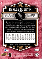 2009 Upper Deck A Piece of History Carlos Quentin #21