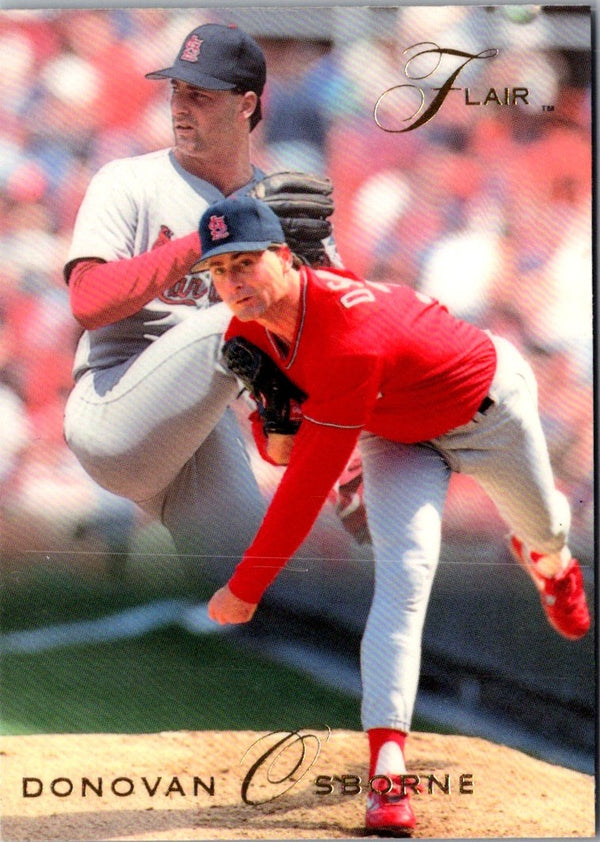 1993 Flair Donovan Osborne #123