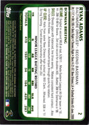 2011 Bowman Draft Picks & Prospects Ryan Adams