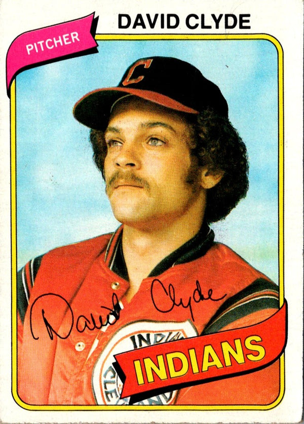 1980 Topps David Clyde #697