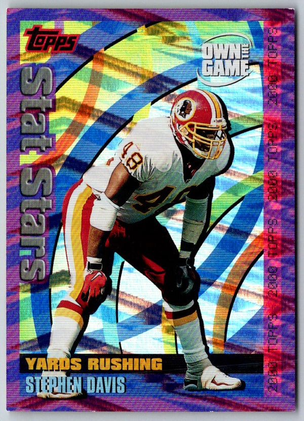 2000 Topps Own the Game Stephen Davis #OTG8