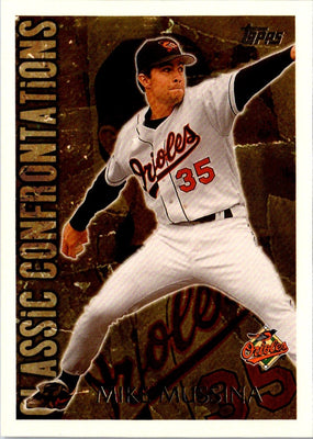 1996 Topps Classic Confrontations Mike Mussina #CC12