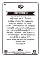 2012 Topps Magic Mike Thomas #27