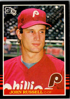 1985 Donruss John Russell #648 Rookie