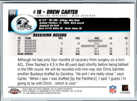 2004 Topps Chrome Drew Carter #274 Rookie