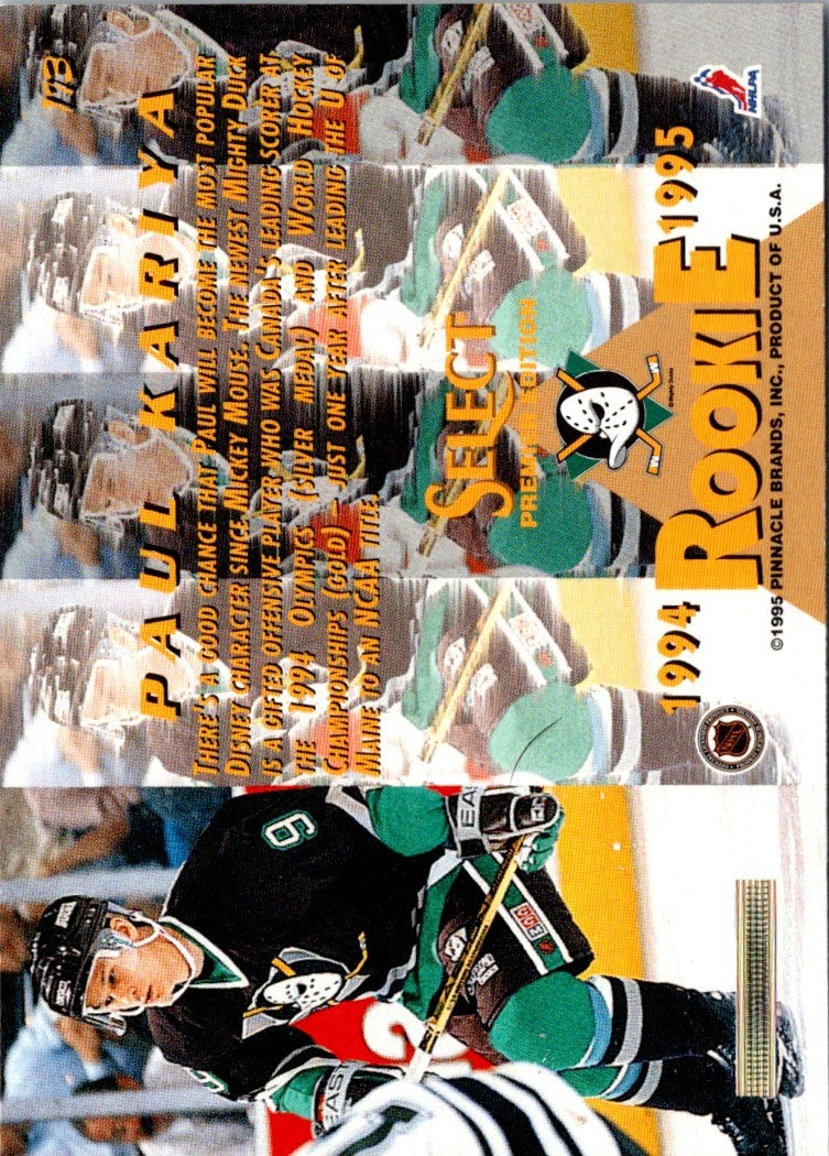 1994 Select Paul Kariya