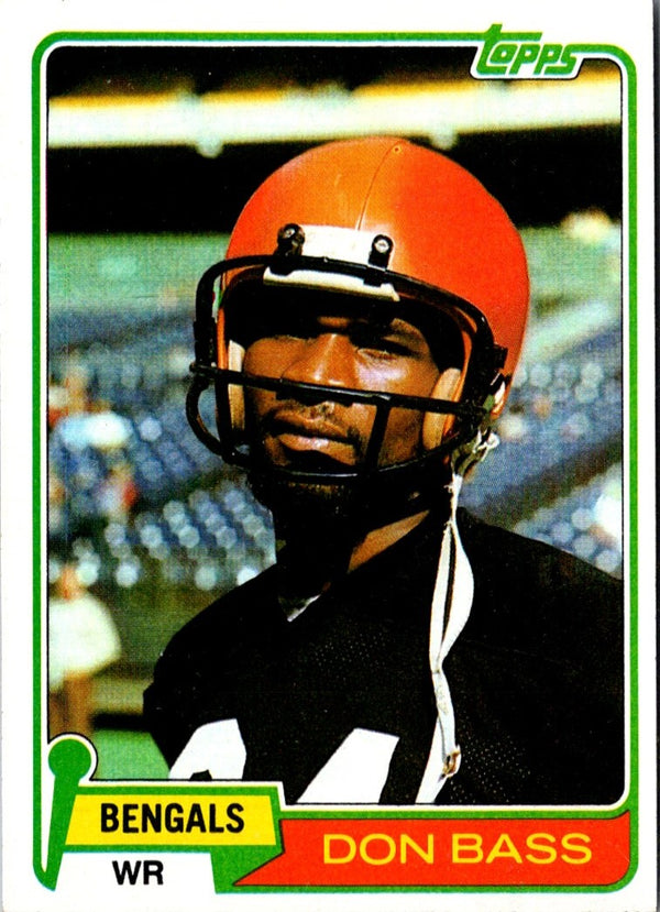 1981 Topps Don Bass #347 NM-MT