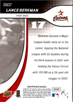 2009 Upper Deck Update Generation Now Lance Berkman #GN37
