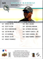 2008 Upper Deck Hanley Ramirez #365