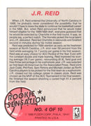 1990 Fleer Rookie Sensations J.R. Reid
