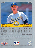 1993 Classic Best Rick Gorecki #136