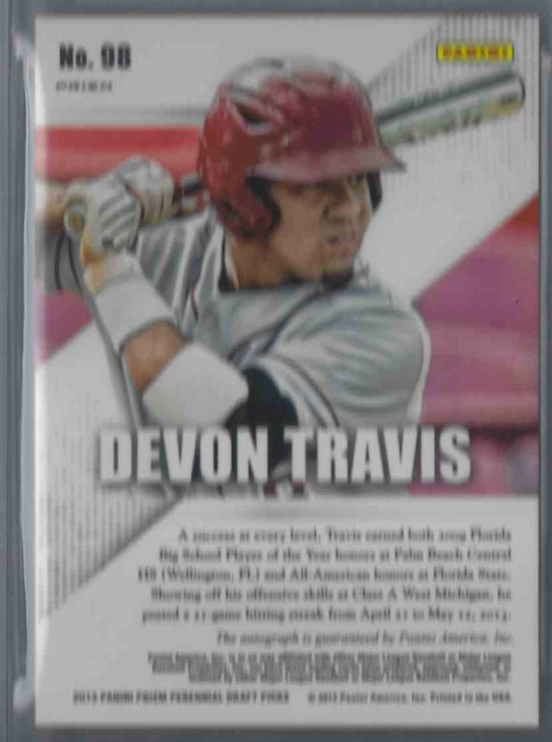 2013 Panini Prizm Devon Travis BGS