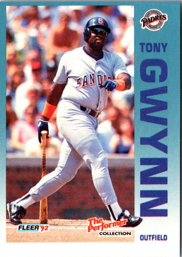 1992 Fleer 7 Eleven/Citgo The Performer Tony Gwynn #10