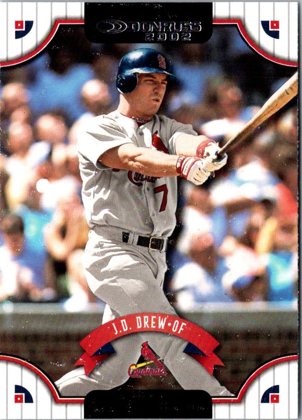 2002 Donruss J.D. Drew #136