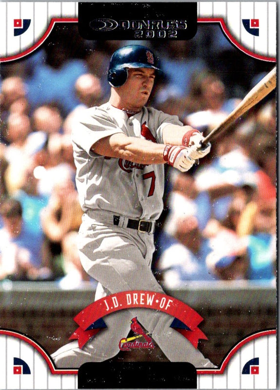2002 Donruss J.D. Drew #136