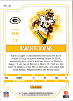 2017 Panini Contenders Davante Adams #33