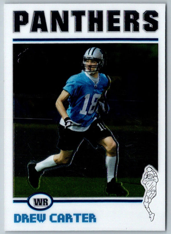 2004 Topps Chrome Drew Carter #274 Rookie