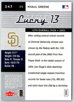 2006 Ultra Gold Medallion Khalil Greene #247