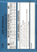 1990 Classic Blue John Wetteland #110