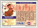1989 NFL Proset Warren Moon