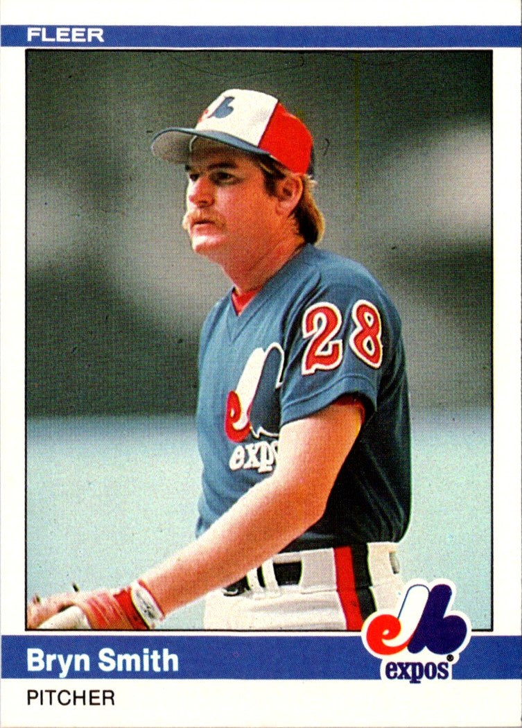 1984 Fleer Bryn Smith