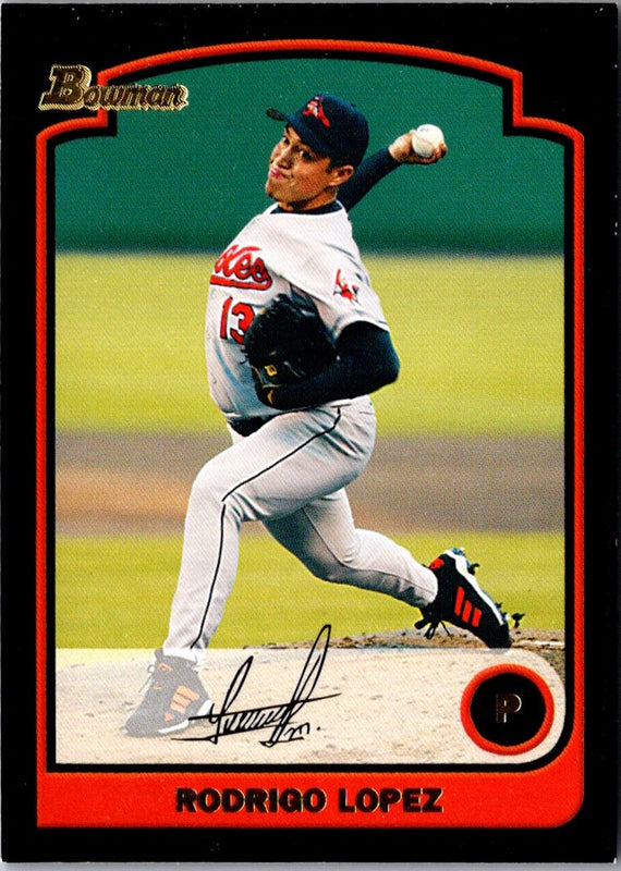 2003 Bowman Rodrigo Lopez #134