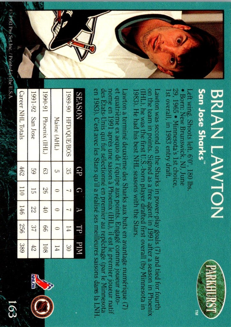 1992 Parkhurst Brian Lawton