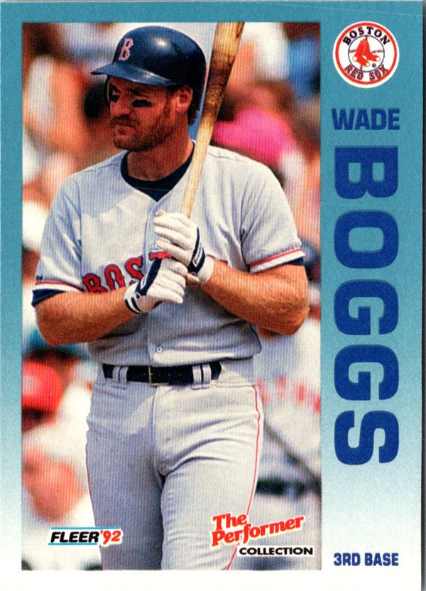 1992 Fleer 7 Eleven/Citgo The Performer Wade Boggs #9