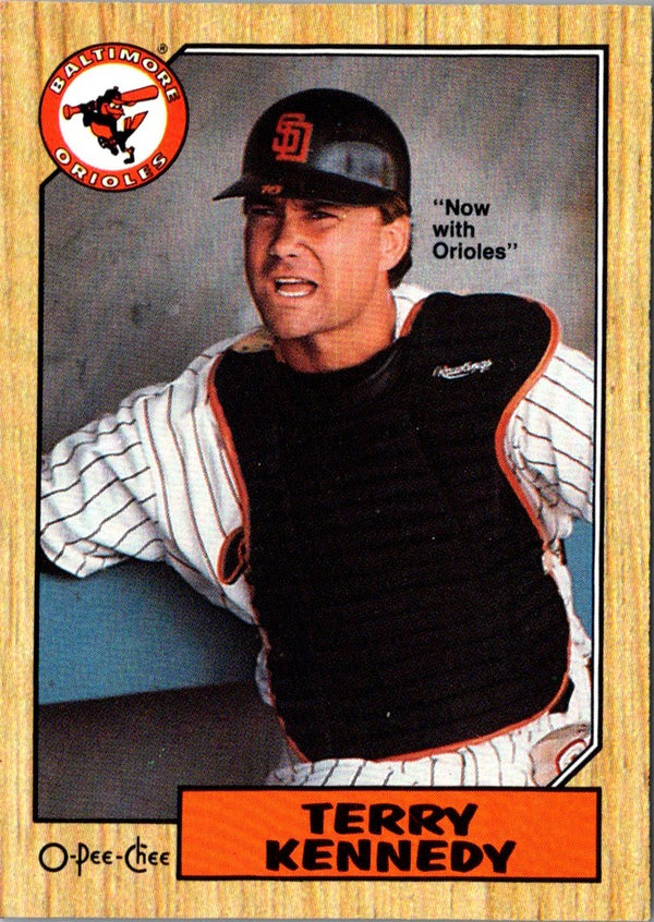 1987 O-Pee-Chee Terry Kennedy #303