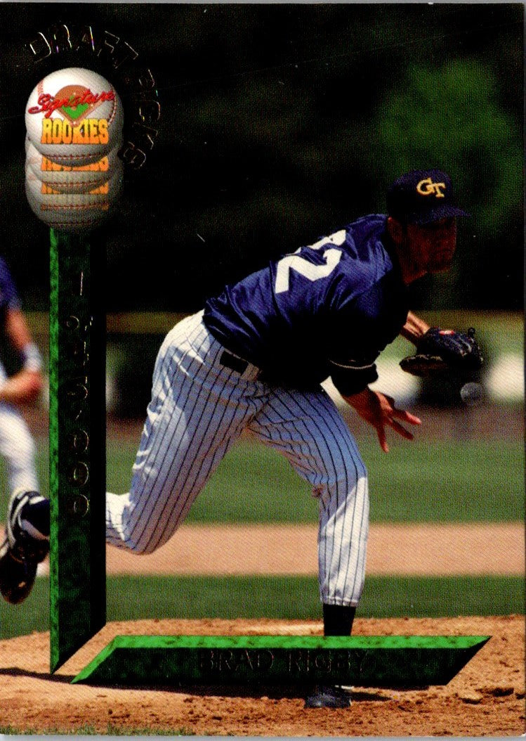 1994 Signature Rookies Draft Picks Brad Rigby