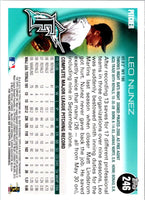2010 Topps Leo Nunez #246