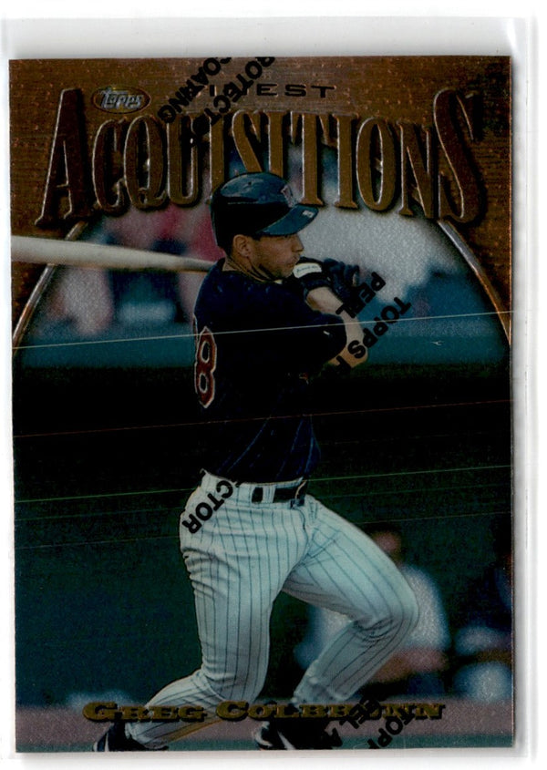 1996 Finest Greg Colbrunn #176