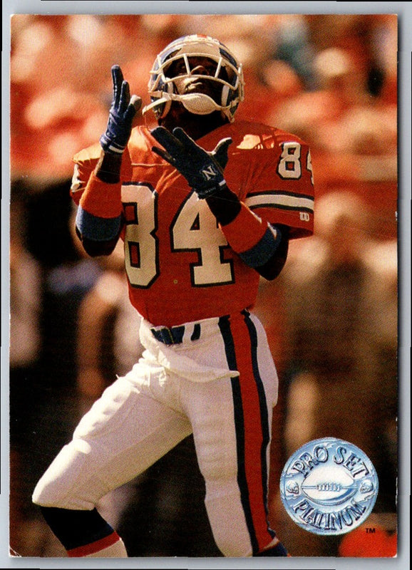1991 Pro Set Platinum Ricky Nattiel #182