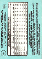 1986 Donruss Al Cowens #389