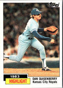 1984 Topps Dan Quisenberry
