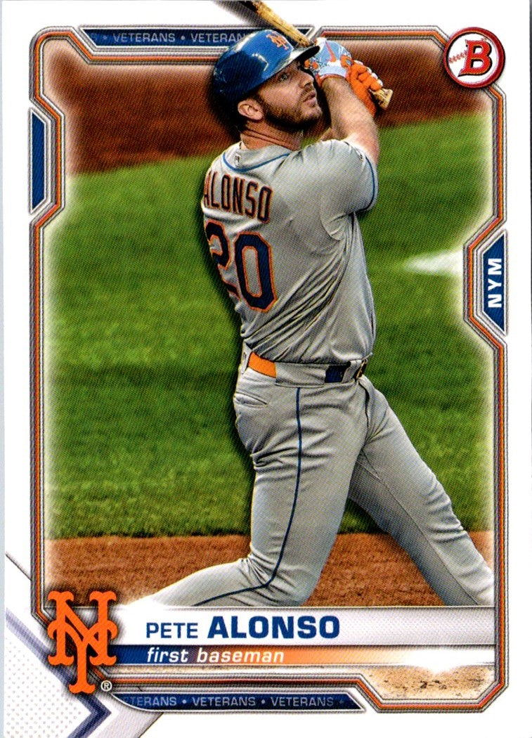 2021 Bowman Pete Alonso