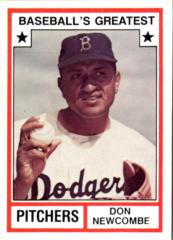 1982 TCMA Baseball's Greatest Pitchers Don Newcombe #10