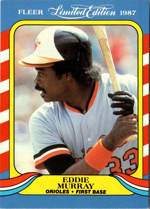 1987 Fleer Limited Edition Eddie Murray #31